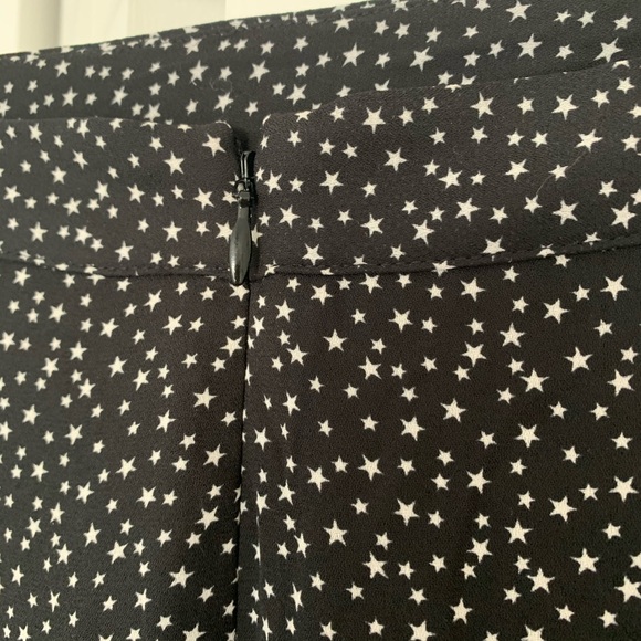 J. Crew printed star mini skirt, black ivory - Picture 5 of 10